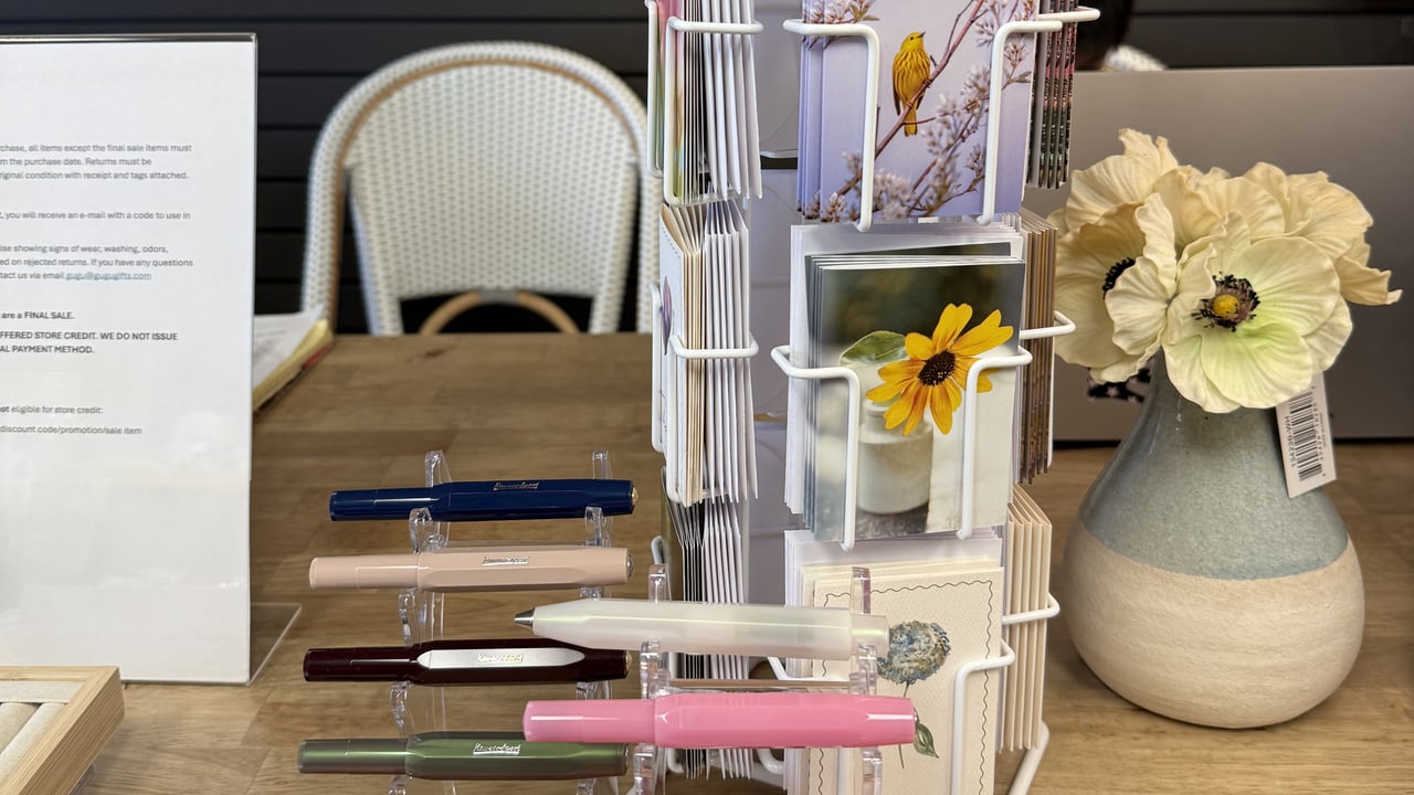 The Stationery Corner at Gugu Gifts: Pens, Cards & Planners in Terrell, TX